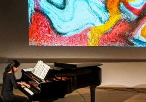 piano meets artfilm by bette bayer | Foto: Foto: Bette Bayer.