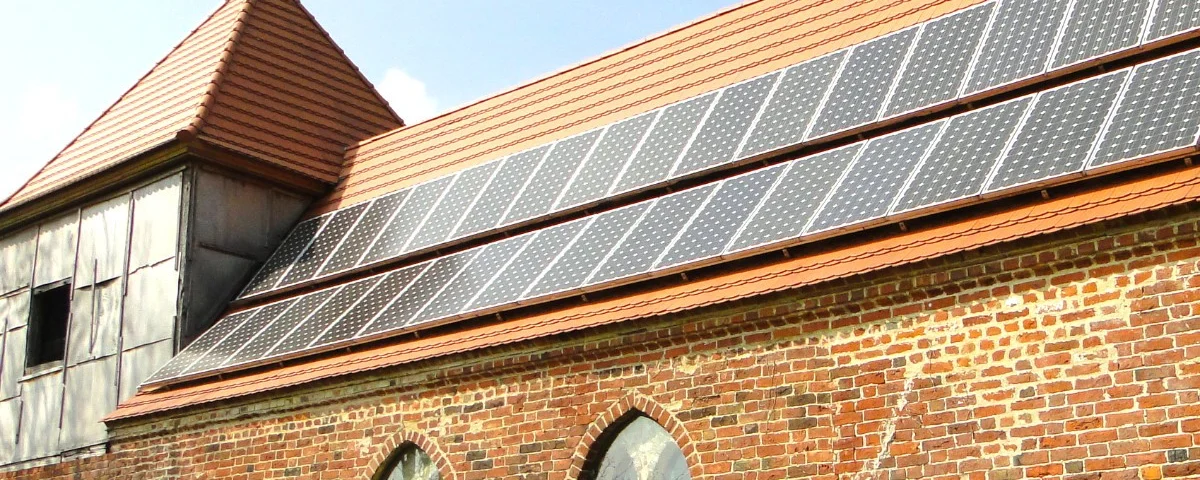 Müsselmow Kirche Solaranlage